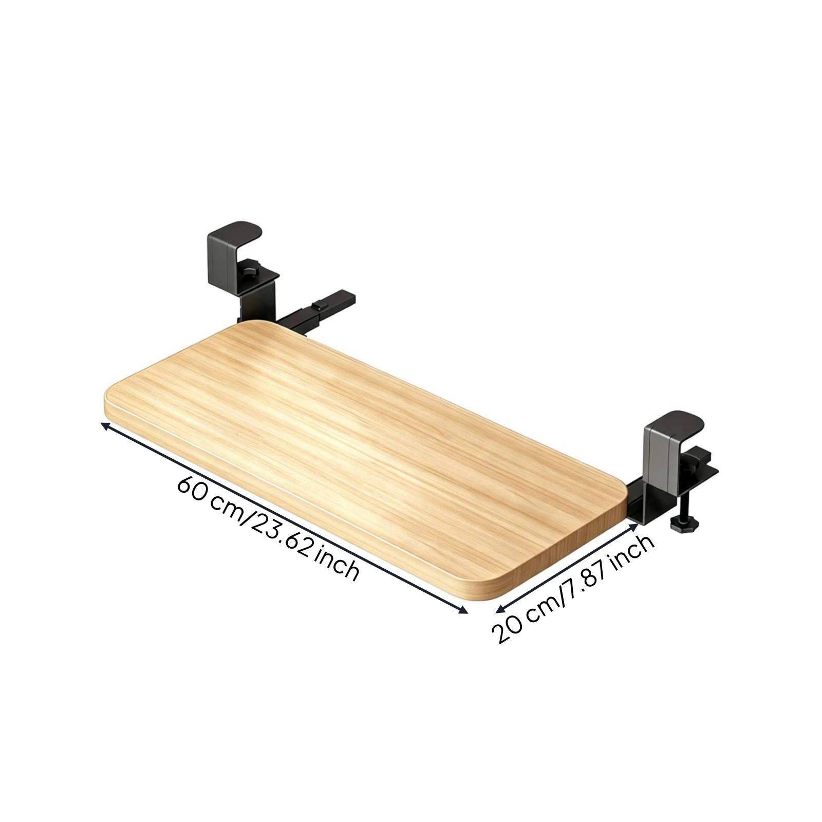 Keyboard Tray Slide-out Drawer Space-Saving for