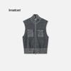 Women's Fashion Wool Knit Zipper Vest
