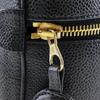 Chanel Vanity Pouch A01998 Handbag Black Caviar Skin Women Used