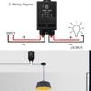 Interruptor Relé Sem Fio 12V Interruptor de Controle Remoto DC12V/24V/48V/72V Relé de 30A