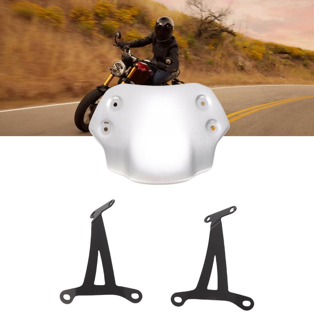 Motorcycle Deflector High Strength Headlight Fairing Airflow Deflector Replacement for Speed 400 2024 2025