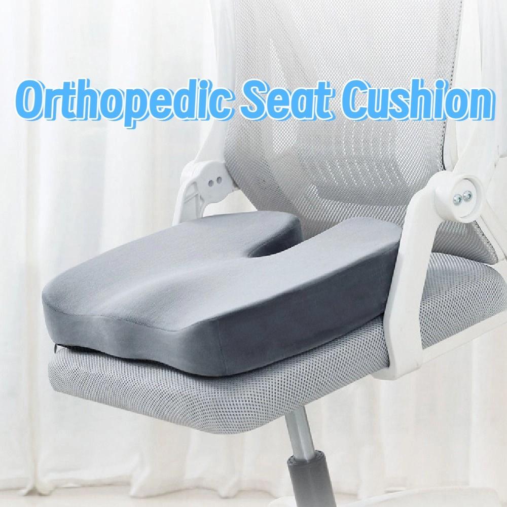 Slow Rebound Office Chair Pad Ergonomic Orthopedic Seat Cushion Car Seat Cushion  Sciatica