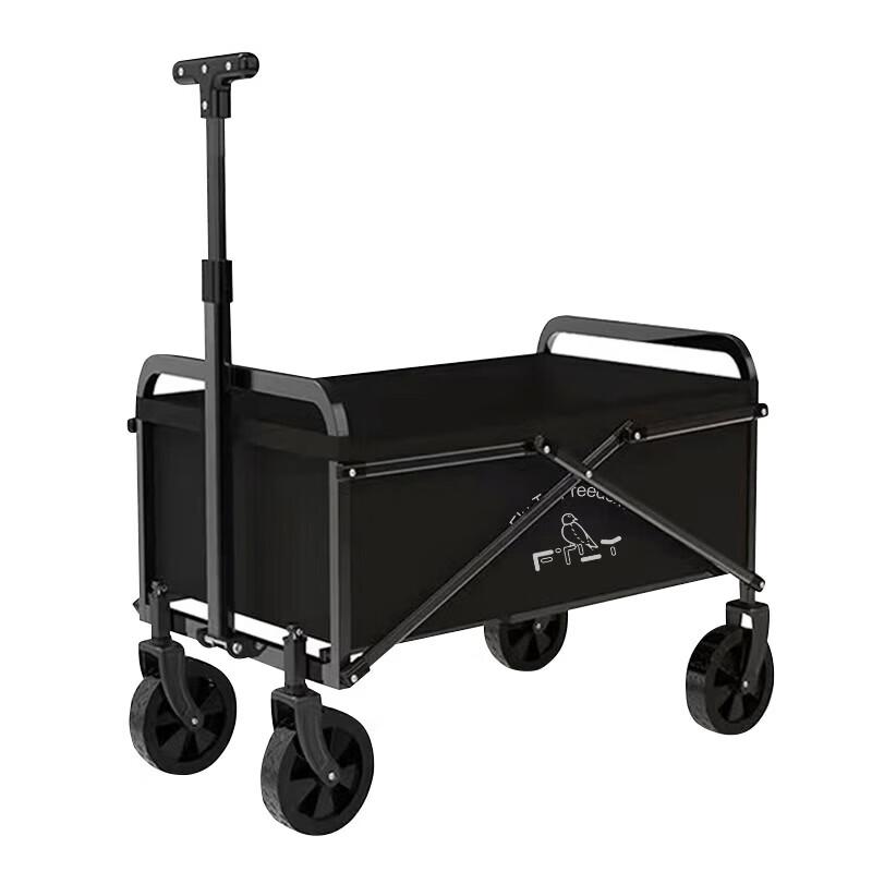 FTLY 5-inch Universal Wheel Lightweight Camping Cart