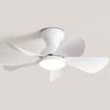 22/29 palcový minikoridor Smallhouse DC motorové stropní ventilátory s dálkovým ovládáním Niklový stropní ventilátor s LED světly Moderní