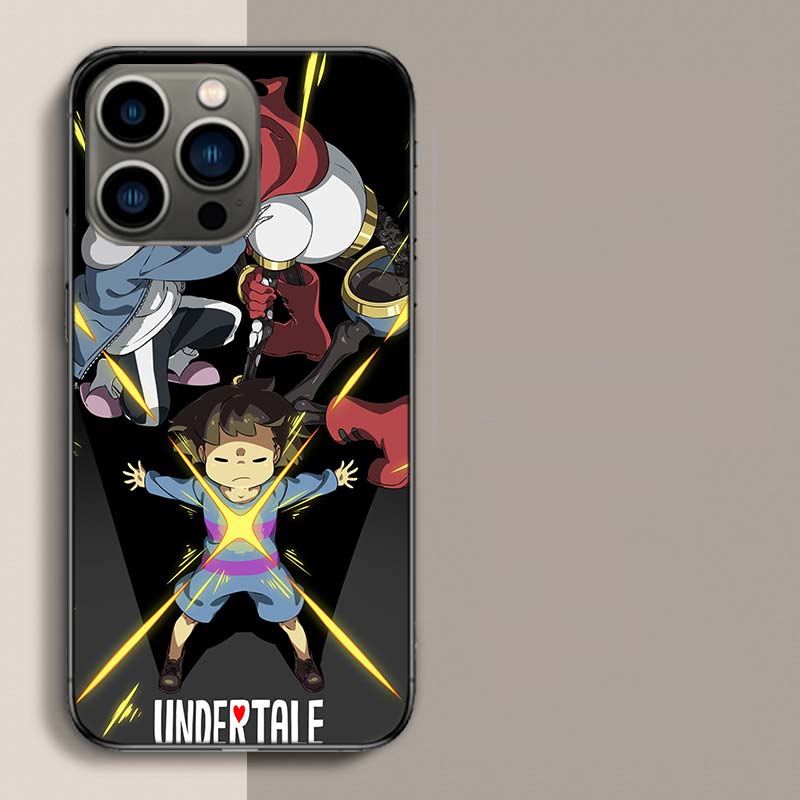 Chapter art Undertale Phone Case For Iphone 17 Air 15 Pro 14 Plus 16 Pro Max 17E 16E 12 13 Mini 11 Cover Cute Fundas