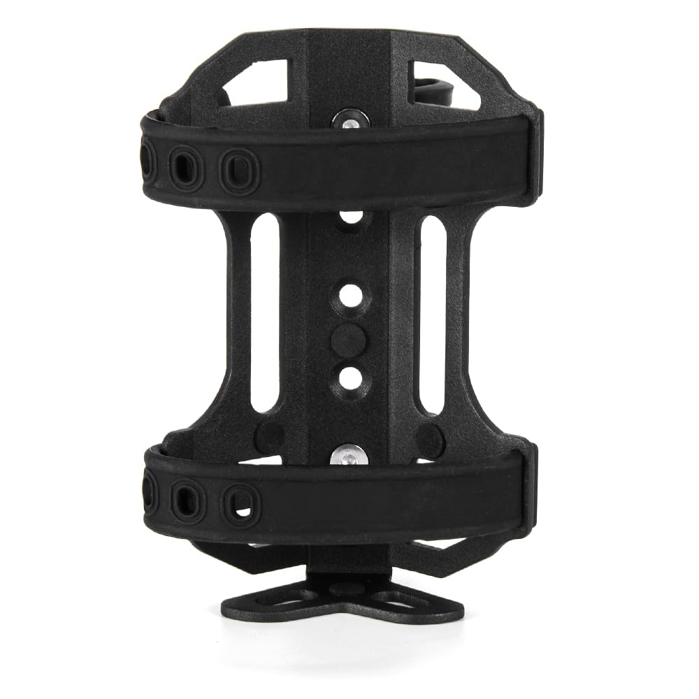 MOTO4U Universal 25mm Handlebar Mount Motorcycle Drink Bottle Holder for Drinking Water Cup Holder Holder, Bottles,