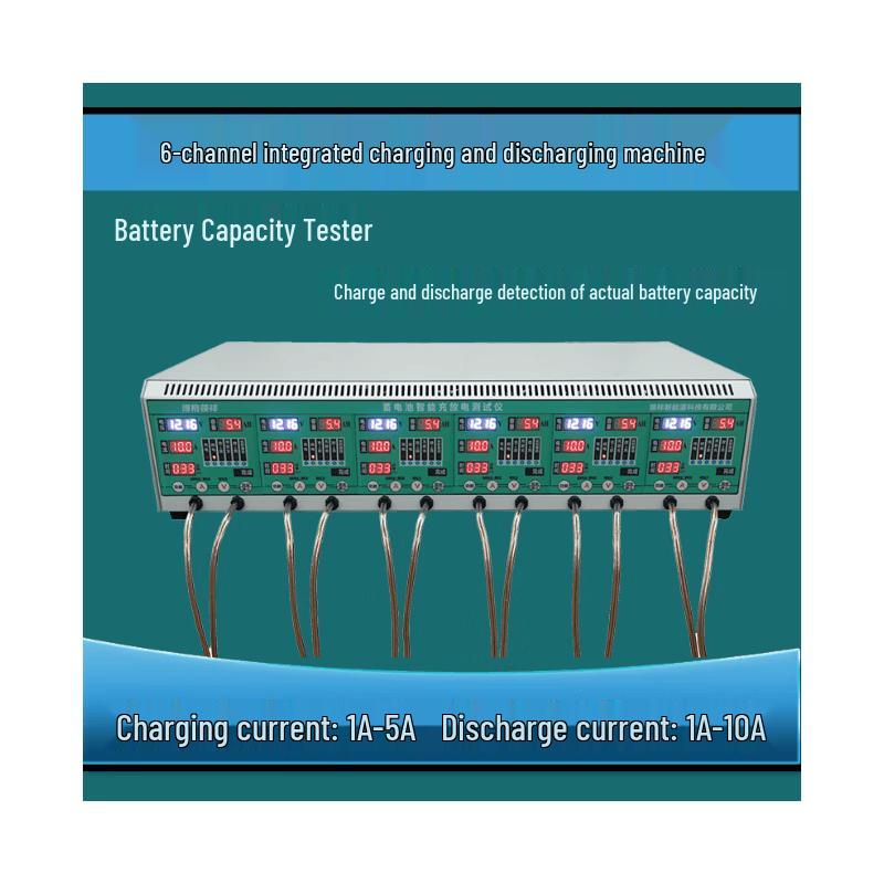6-Channel Battery Charge-Discharge Tester Standard