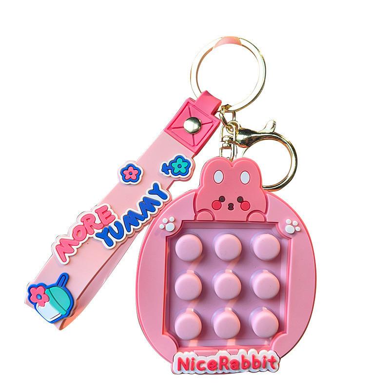 Silicone Animal Keychain Cute And Stress Relieving For Bags Backpacks And