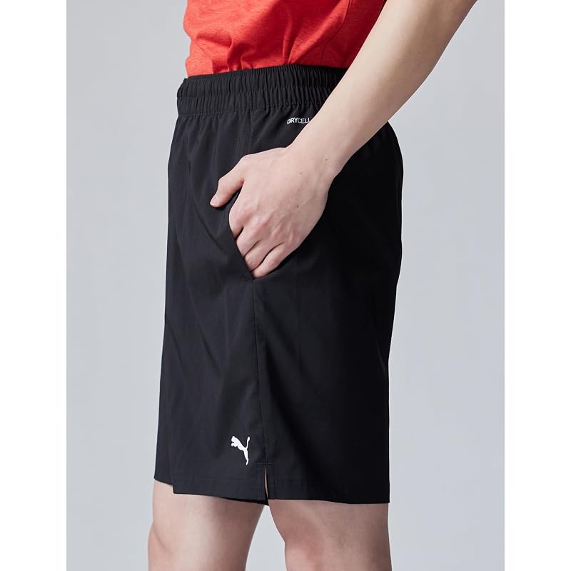 52736801_TAD ESSENTIALS 7-inch Woven Shorts_Puma Black_L