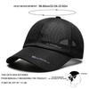 Unisex AIRUI Labe Baseball Net Caps Spring Summer Outdoor Sunscreen Hat Adjustable Casual Trucker Hats