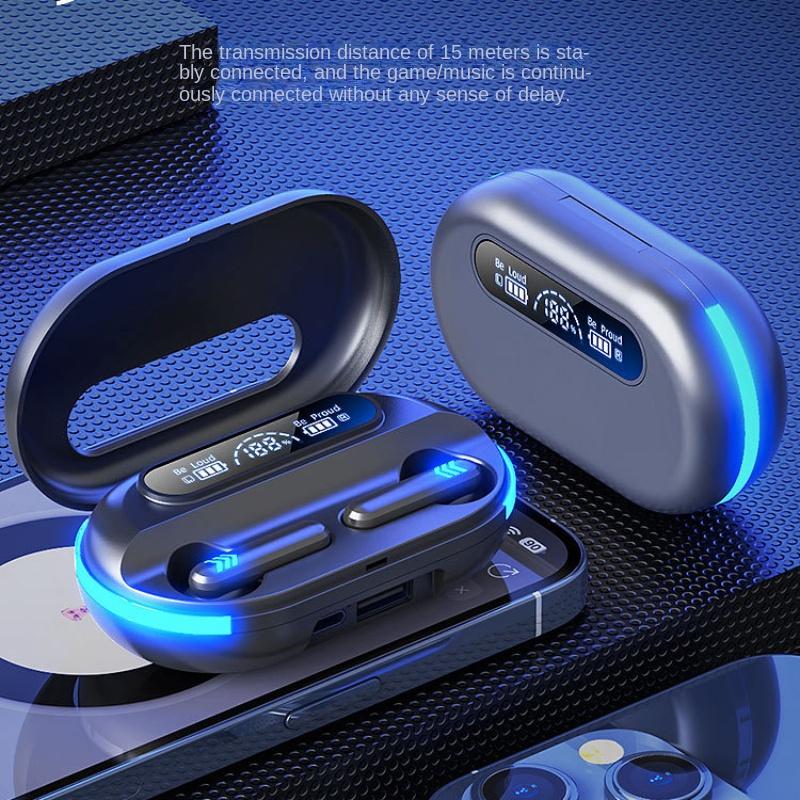 Vezeték nélküli Bluetooth fejhallgató fülbe helyezhető fejhallgató HIFI hangeffektusok Ultra hosszú akkumulátoros fülhallgató