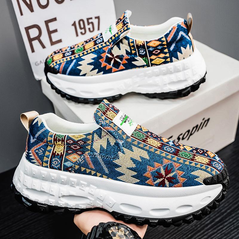 Men's Shoes Sneakers 2025 Fashion Men Platform Casual Shoes Outdoor Comfortable Soft Soled Leisure Running Shoes Tênis Masculino