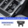 Premium ABS Hanging Drink Holder Bin For Toyota RAV4 2026-2027 Center Console Organizer Tray Car Interior Accessories Kit