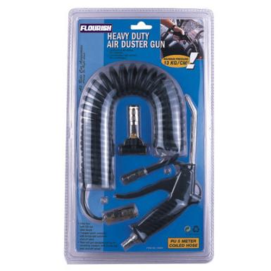 Sets of European Style Pneumatic Heavy Duty Air Duster Gun Kit Air Blow Gun Kit  for Blowing Dust With 6*4 /5*8 PU Air Hose