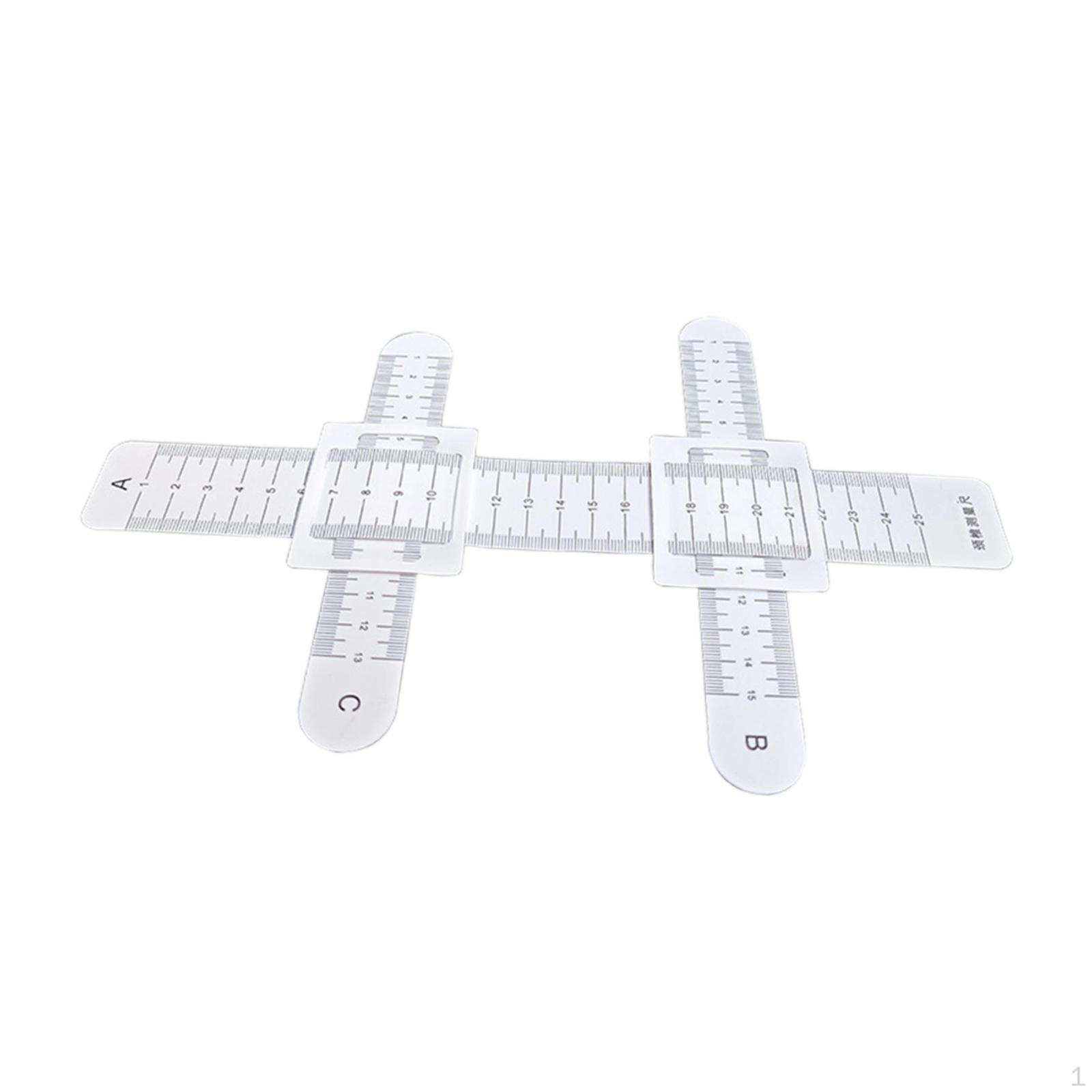 

Тест на сколиоз Измерительный прибор Инструмент для измерения тела и конечностей, Прочный Легкий в использовании Высокопроизводительный Взрослые