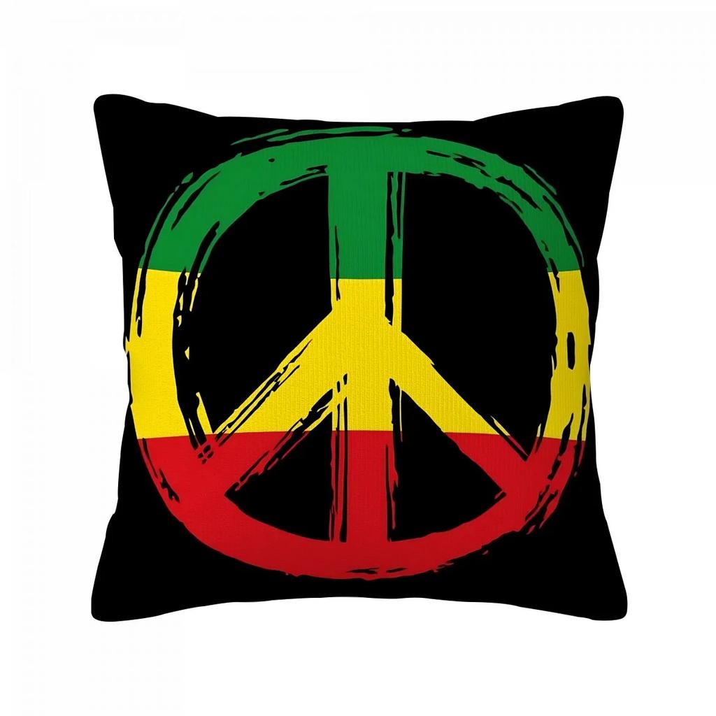 Reggae Bob Marleys Pillowcase Anime Throw Pillow Covers For Living Room Cushions Home Decorations Interior Decoration Sofa Cover