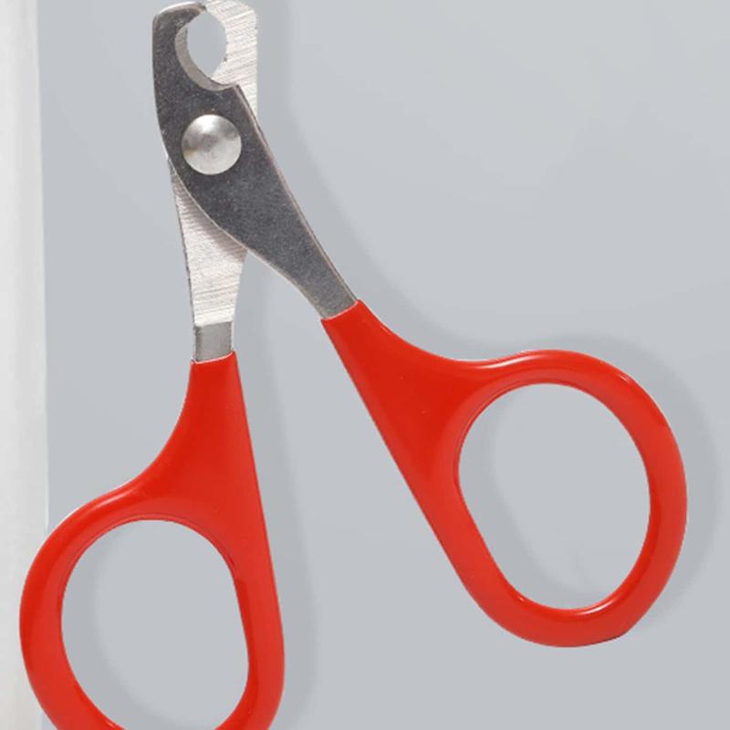 1pc Cat Nail Scissors Pet Nail Clipper Stainless Steel Scissor Cat Grooming Nail Clipper Cutter for Small Dogs Cats Pet Supplies