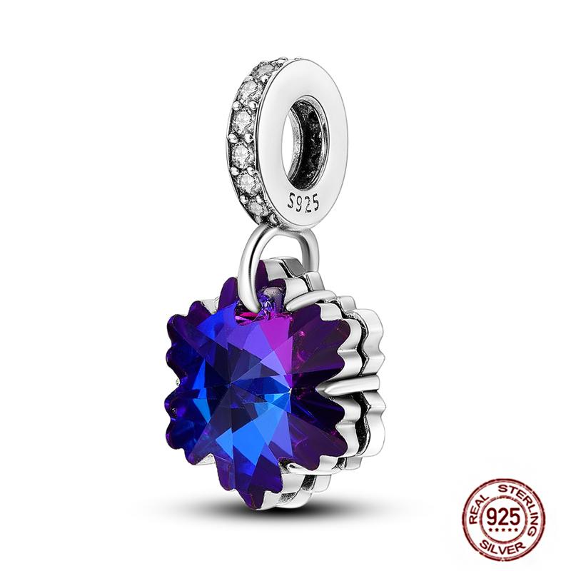 Christmas Charms Copper Fit Pendant Original Bracelets Santa Claus Snowflake Tree Gingerbread Man Beads Diy Jewelry