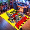 Rat Fury: Furious carpet Doormat Living room and bedroom mats Art Doormat Christmas gifts