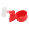 10 Set Chicken Waterer Cups Automatic Filling Prevent Leakage Pigeon Drinking Bowl for Ducks Birds