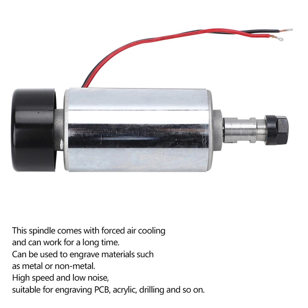 1248VDC ax mașină de gravat 300W periat ax de răcire cu aer de mare viteză