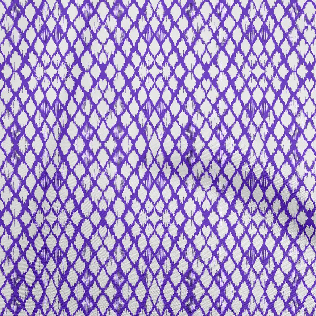 oneOone Cotton Flex Green Fabric Asian Ikat Quilting Supplies Print Sewing Fabric By The Yard 40 Inch