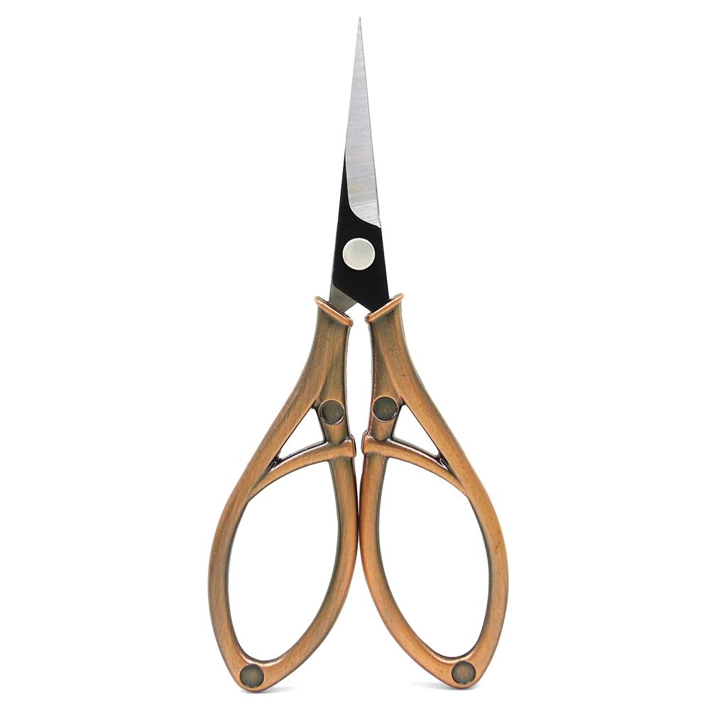 1 Stück, Blumenmuster Edelstahl Vintage Schere Nähen Stickerei Kunstschere Schneiderschere Küchenschere Nähwerkzeug