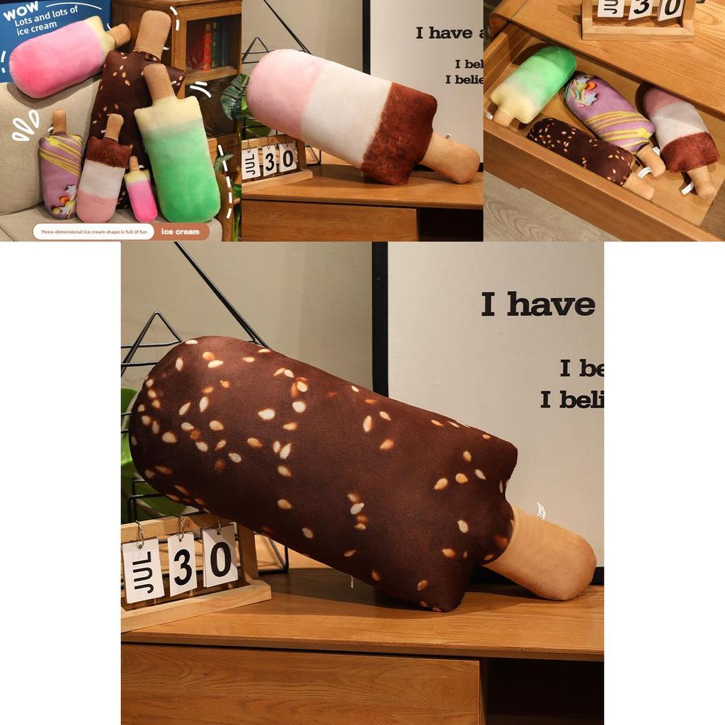 Brinquedo de Pelúcia de Sorvete com Design de Frutas Para Crianças e Colecionadores