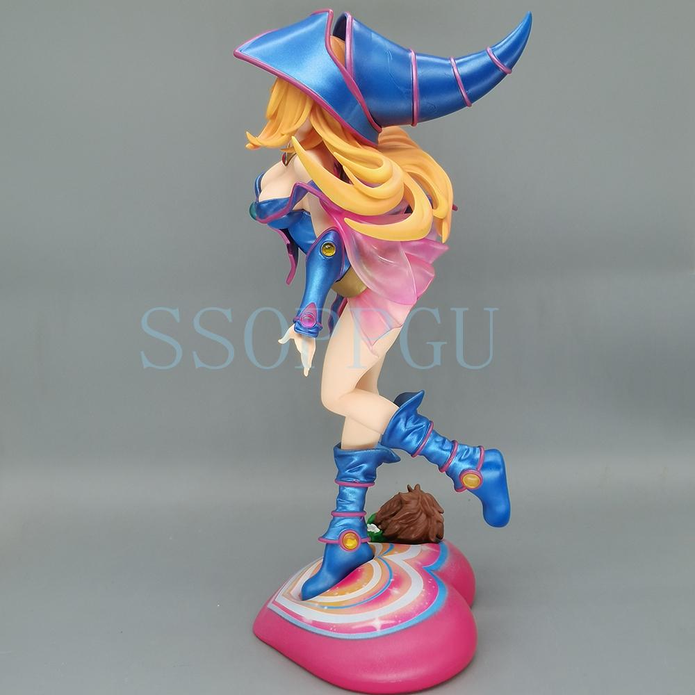 NEW Yu-Gi-Oh! Duel Monsters Model Dark Magician Girl 28CM Anime Girl PVC Action Figure Toy GK Game Statue Collection Model Doll