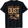NEW LIMITED Kick The Dust Up - Vintage Cowboys Western Line Dancing T-Shirt Unisex T-Shirt