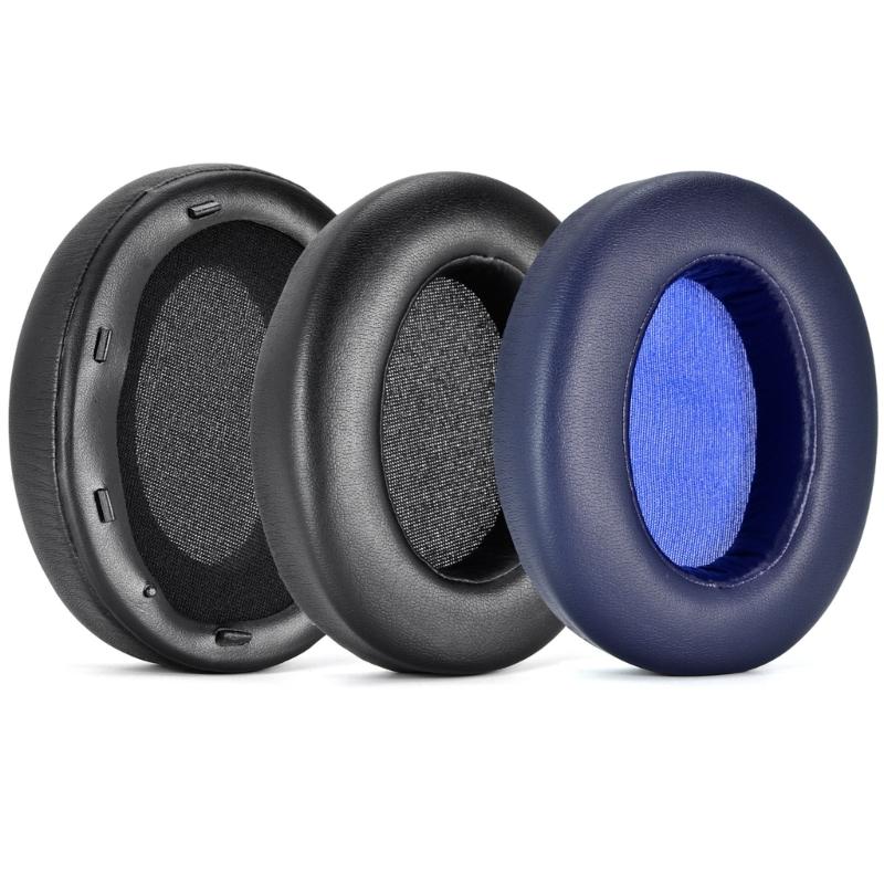 Soft Leather Earpads Ear Pads for WH-XB910N XB910N Earphone Memory Foam Earcups Easily Replaced Ear Cushions Replacement