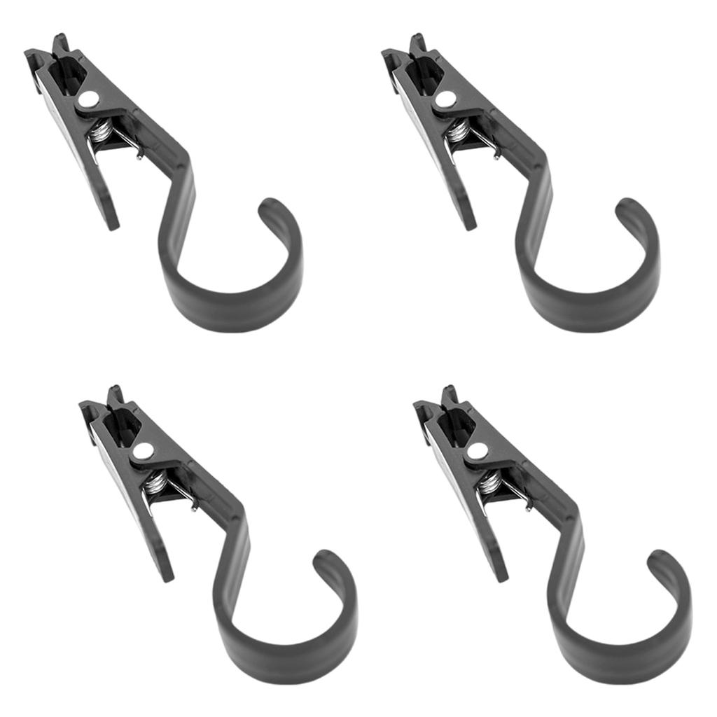 4Pcs Heavy Duty Tent Lights Hook Canopy Clip Practical Clothespin Outdoor Camping Clips Tent Accessories Easy To Use