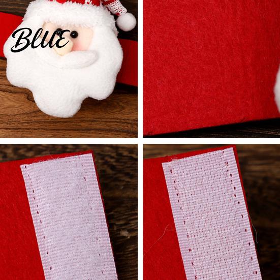 Home Decor Curtain Window Holders Tieback 3D Santa Claus Tiebacks Christmas Plush Snowman Party Decorations