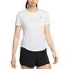 Nike Dri Fit Short Sleeved T Shirts Women's White HQ0649-100