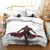 Kpop Hellsing Alucard Bedding Set 3 Piece Duvet Cover Set Gothic Vampire Bedroom Decor All Sizes For Kpop Fans