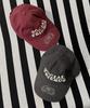 INTEMPOMOOD Social Friend Lettering Ball Cap: 2 Colors