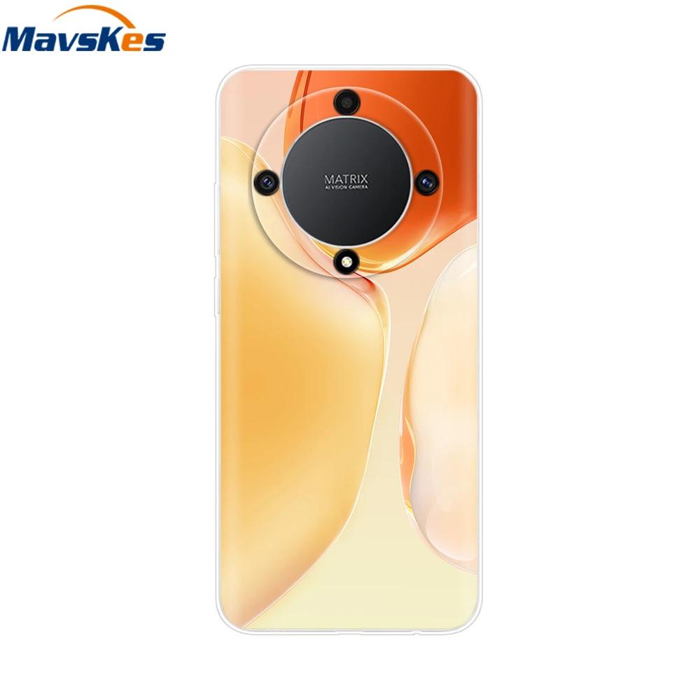 Soft Case For Honor Magic6 Lite TPU Silicone Phone Case For Honor X9b X9a Magic 5 6 Lite 5G Protective Shell Back Cover Fundas