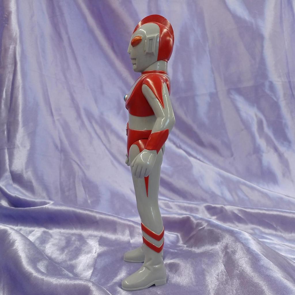 Used Yamanaya Galactic Federation 25th Anniversary Edition Soft Vinyl Doll Ultraman 80