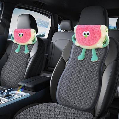 Auto-Taschentuchhalter für den Rücksitz, Auto-Stützkissen zum Schlafen, Wassermelonenform, Serviettenhalter für den Rücksitz, Auto-Innendekoration für