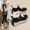 Snow boots winter velvet new thick-soled warm high-top cotton shoes short boots non-slip soft-soled cotton boots