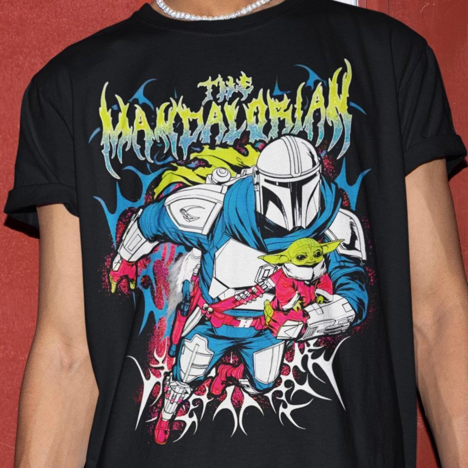 Vintage The Mandalorian & Grogu Shirt - Star Wars Tshirt,Grogu Sweatshirt 2XL