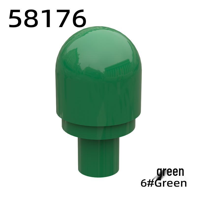 Chaoji Building Blocks Accessories - Small Parts Set: Round Rods, Ball Lamp Shades, Bio-Eyes, Bullet Car Lights