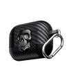 Suit Thug Skull Series Magnetic Headphone Case for Airpods Pro 3 2 1 & Airpods 4 with Hook - Durable Protective Cover
