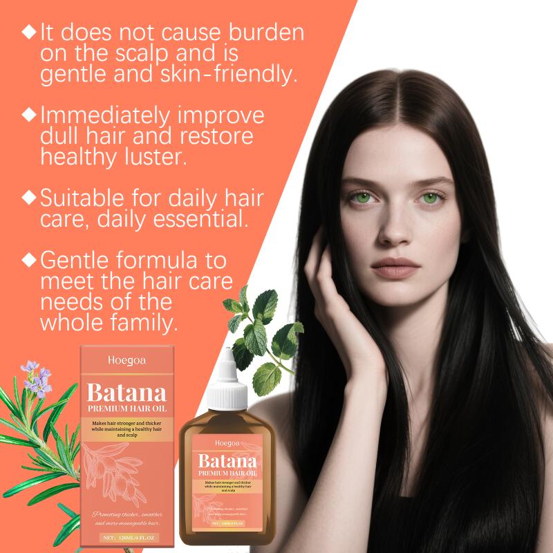 Hydrating Hair Oil for Dry Damaged Hair Lightweight Non Greasy Nourishment Refreshing and Gentle for Daily Styling at Home
