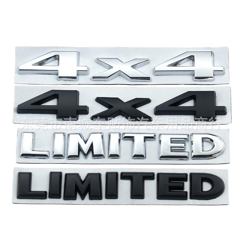 Off-road 4X4 Car Stickers for JEEP Wrangler Compass LIMITED Four-Wheel Drive Emblem