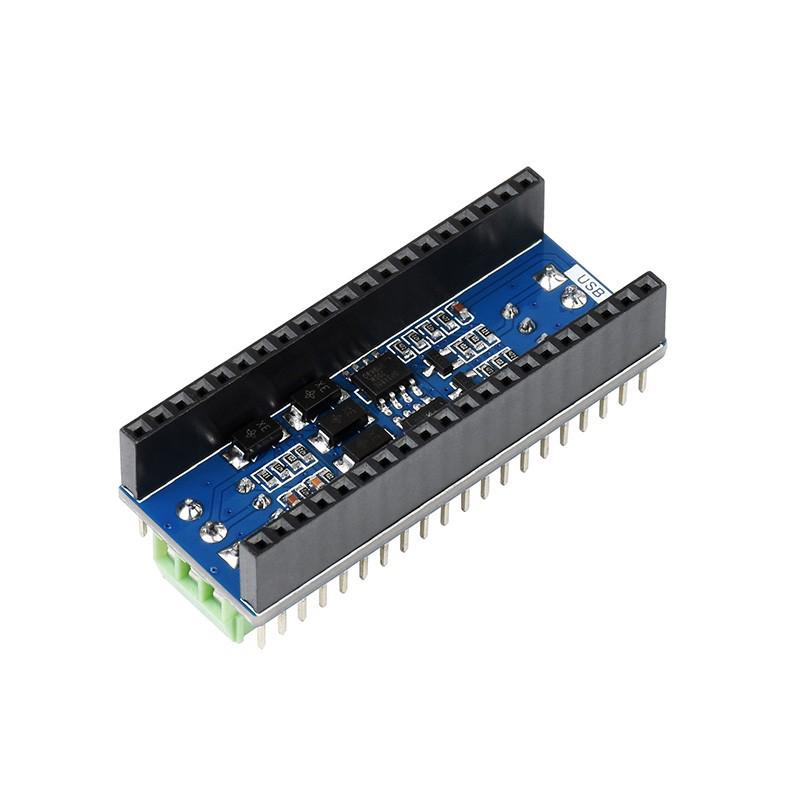 Raspberry Pi Pico RS485 Dual-Channel Exp. Board with P3485 Chip for UART Comm. 3.3V MicroPython