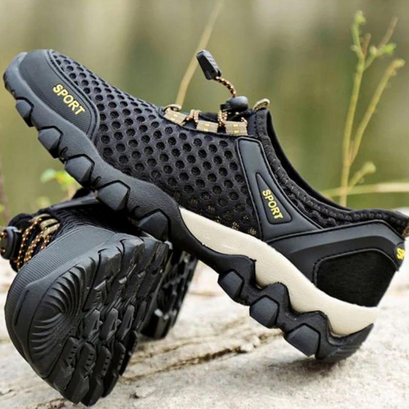 

Mountain Man Casual Sneaker Mesh Upper HikingTrekking Original Fashion Gym Walking Spring and Autumn Wide Sports Shoes for Men 39