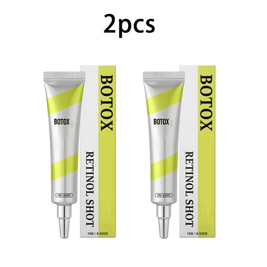 Retinol-Gesichtscreme ist sanft und für die Haut um die Augen geeignet, erfrischende und feuchtigkeitsspendende Textur, tägliche Gesichtsfeuchtigkeitscreme 15g yellow
