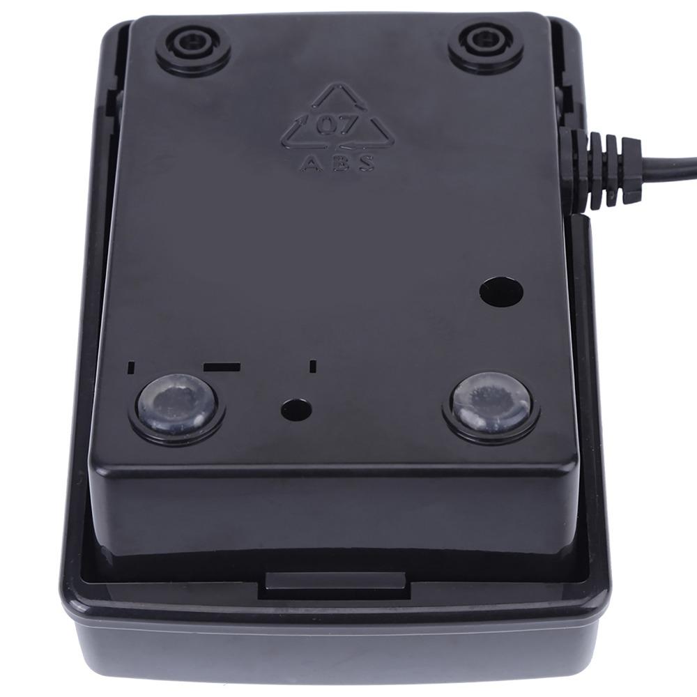 Replacement Foot Pedal Power Cord Foot Control Pedal 220V EU Plug Sewing Machine Pedal Plastic Speed Control Pedal Home Sewing