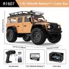 HB R1601 RC Car 1:16 2.4G 4WD Off-Road Remote Control Cars with LED Crawler Trucks Climbing Vehicle Model Toys for Kids Adult